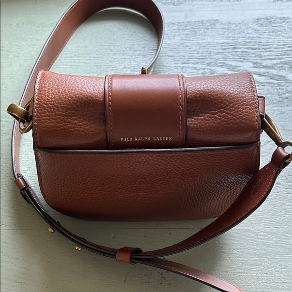 Polo Ralph Lauren Leather Crossbody Bag - Picture 9 of 16